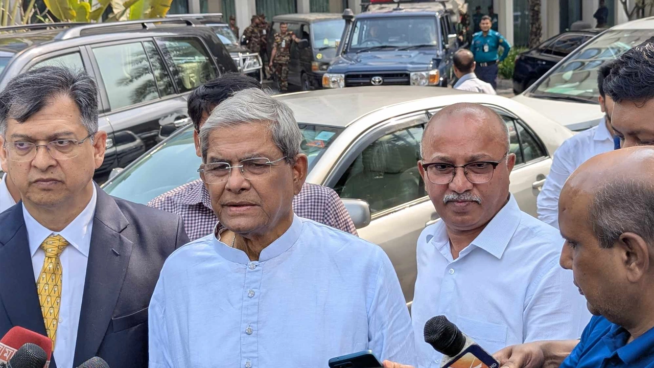 নির্বাচন আমাদের অভ্যন্তরীণ বিষয় : ফখরুল