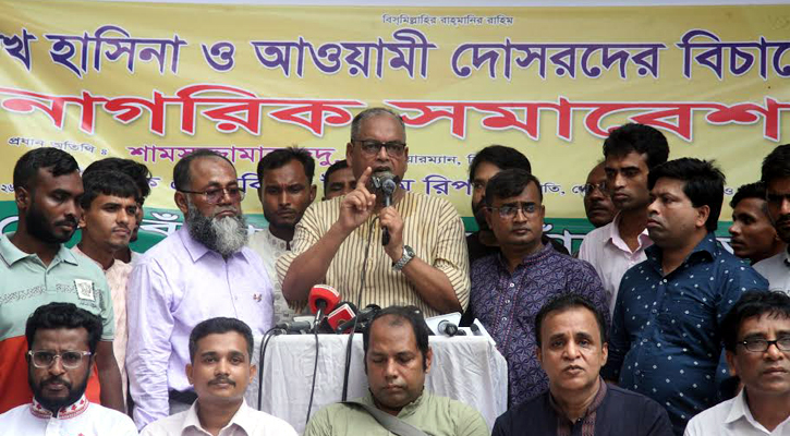 সবচেয়ে বড় লুটপাটকারী হচ্ছে শেখ হাসিনা:দুদু