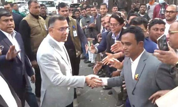 এনটিআরসিএ দের সঙ্গে কথা বললেন তারেক রহমান