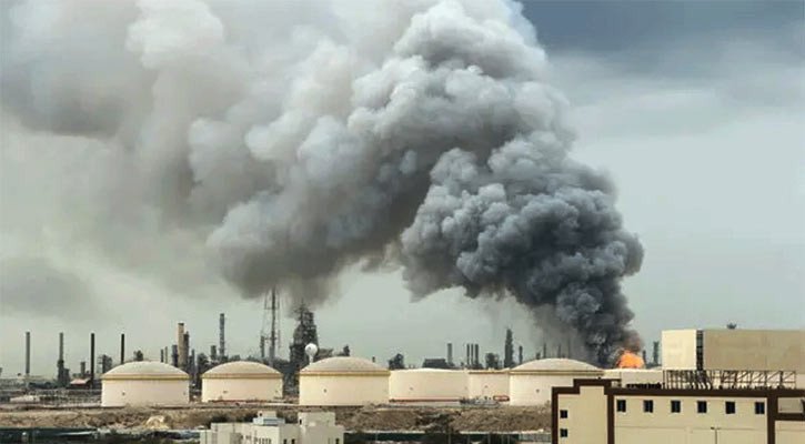 ইরানের পাল্টা হামলা সৌদি-কাতার-কুয়েতে