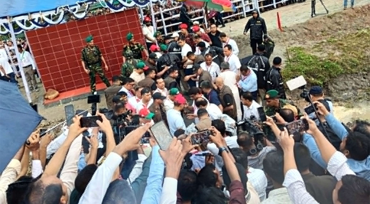 ত্রিশালে খাল পুনঃখনন উদ্বোধন করলেন প্রধানমন্ত্রী
